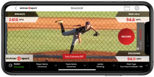 Stalker Sports App Video screen